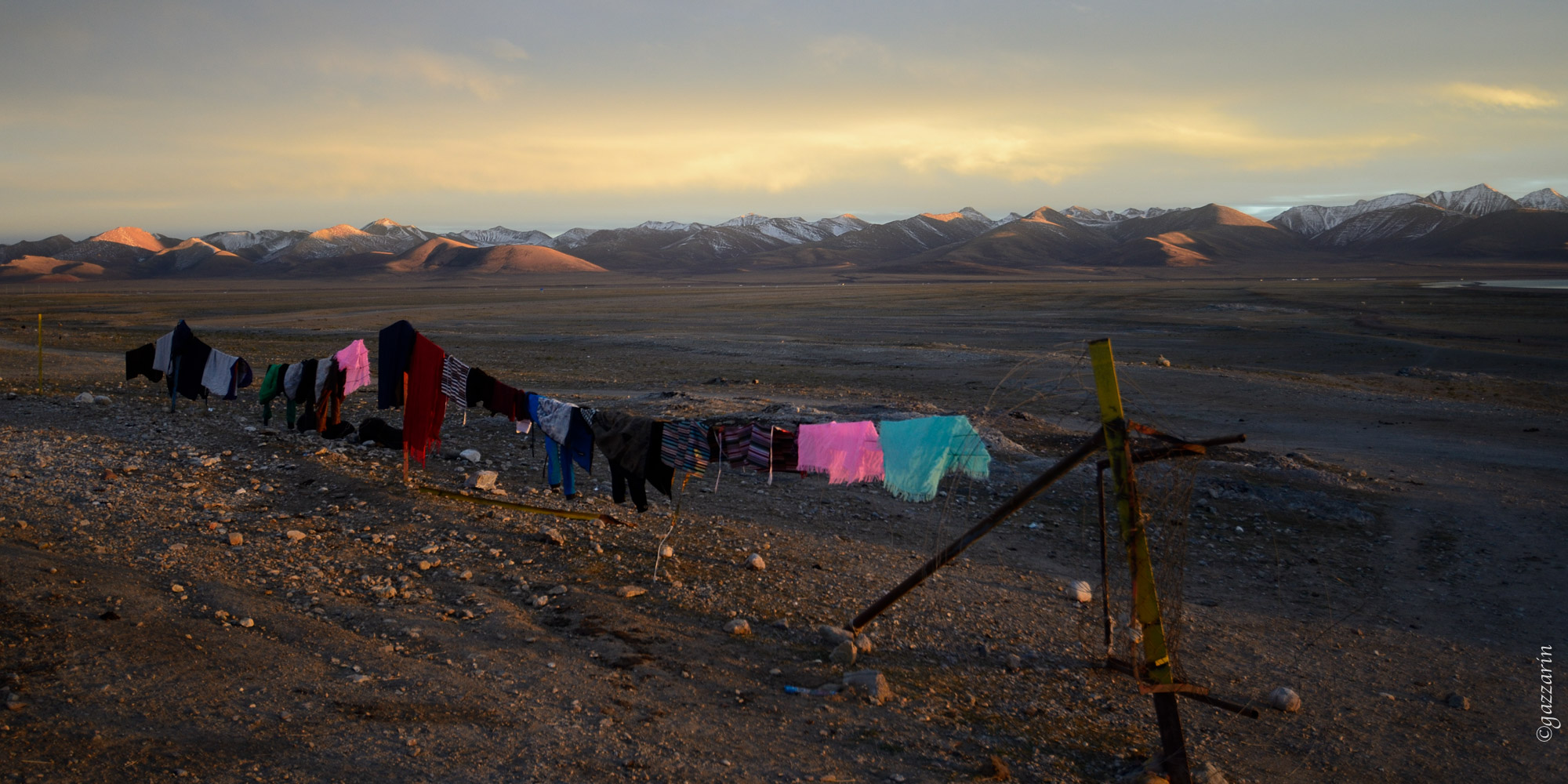 Wäsche trocknen (Tibet)
